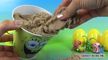 Bob léponge Oeufs Surprise Playfoam Sable Magique ♥ Spongebob Squarepants Kinetic Sand
