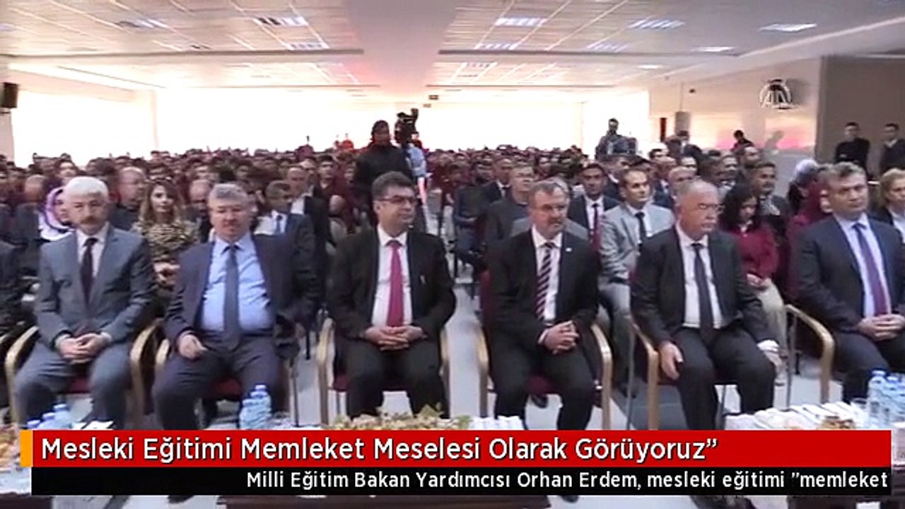 Mesleki Eğitimi Memleket Meselesi Olarak Görüyoruz"