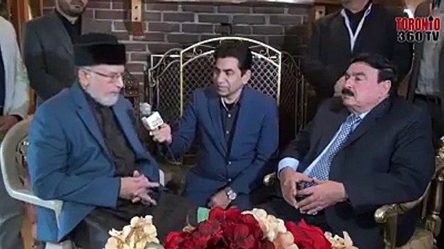 Tahir Ul Qadri & Sheikh Rasheed in Toronto