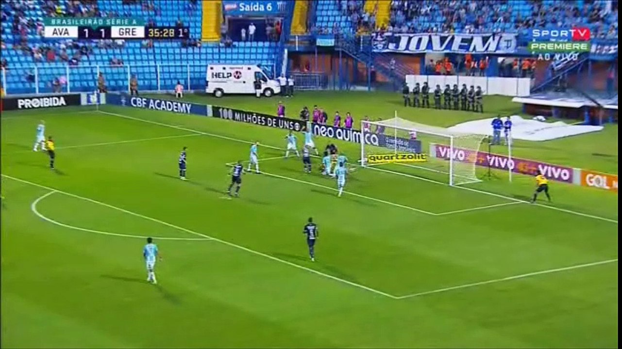 gol do gremio kaio 2x1