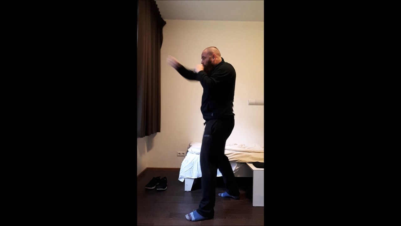 Boxing training - Shadow boxing 13