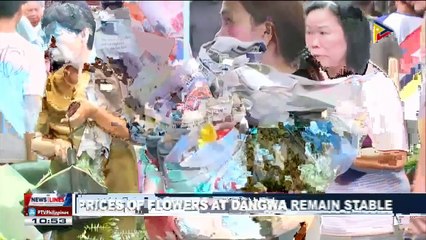 Prices of flowers at Dangwa remain stable