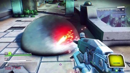 No Man's Sky Chapter 18 ( weird ruins ball and planet fight )