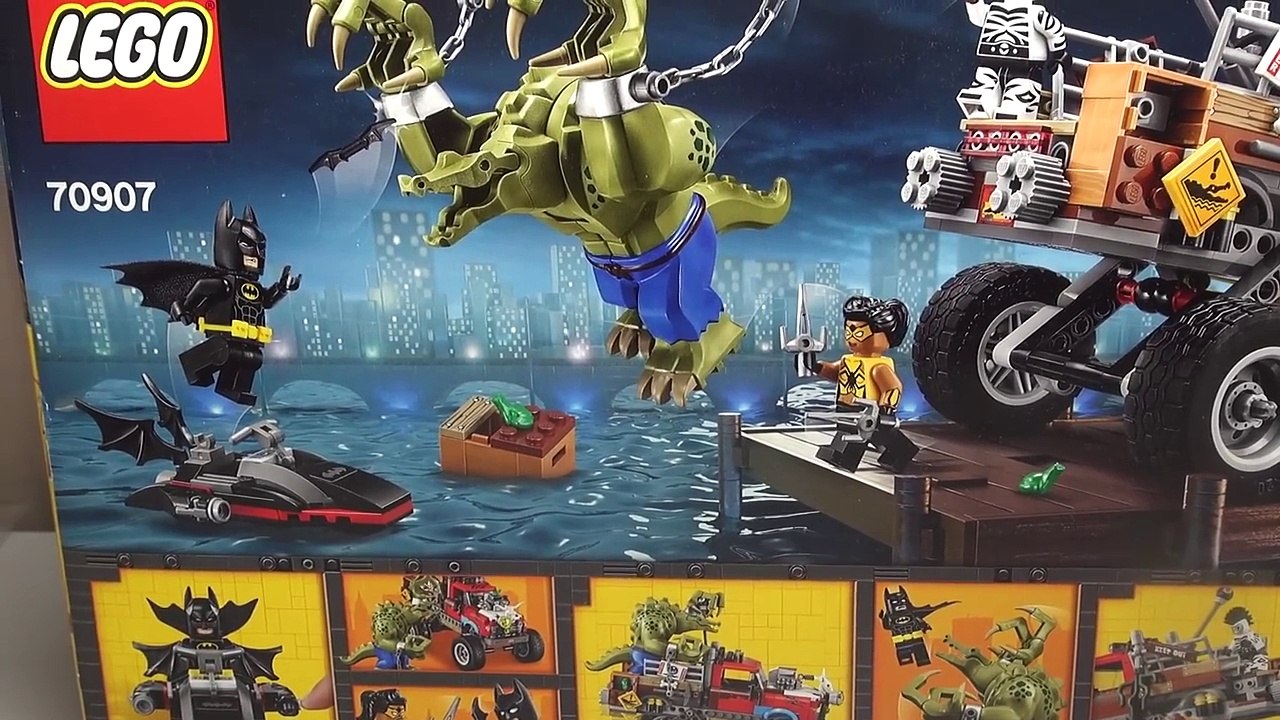 LEGO Batman Movie 70907 Хвостовоз Убийцы Крока обзор набора Лего Фильм: Бэтмен