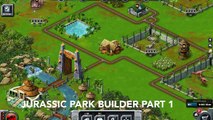 Jurassic Park Builder | Dinosaur Game With Dinosaur Fights Like the Movie - Part 1