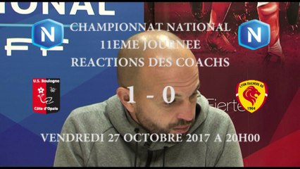 J11 Réactions des coachs USBCO - Lyon Duchère