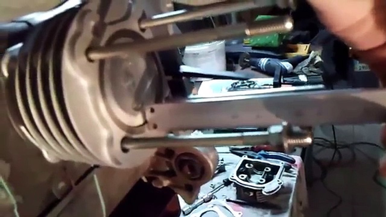 сборка и запуск мотора 139QMB