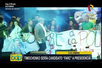 Colombia: “Timochenko” sería candidato a la presidencia