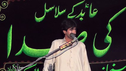 Zakir Tasawar Abbas Gujar Chinyot 14th Muharam 1439(2017) Choti Behak Hafizabad