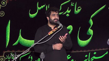 Zakir Ghulam Abbas Jappa Sarghodha 14th Muharam 1439(2017) Choti Behak Hafizabad