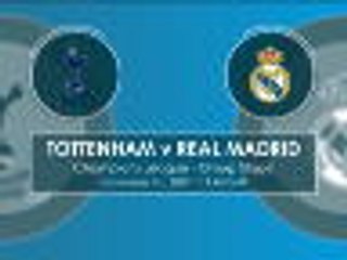 Tottenham v Real Madrid - Head to Head