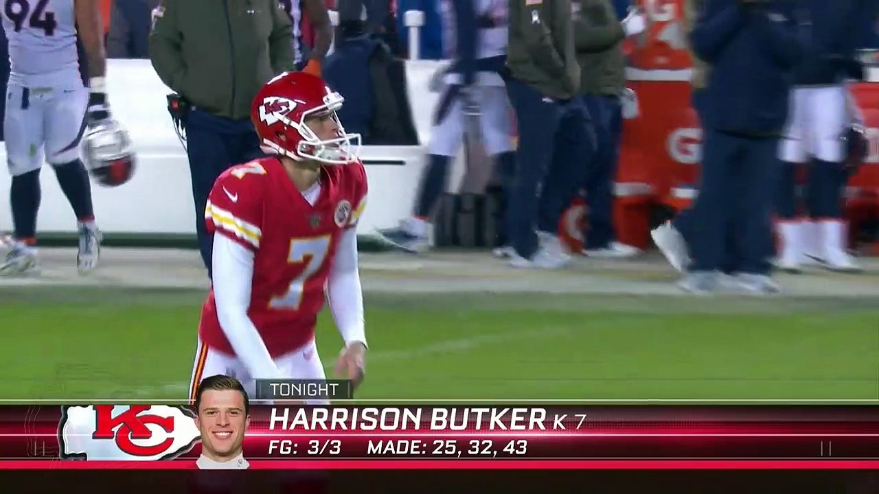 Kansas City Chiefs kicker Harrison Butker makes 17th-straight FG on 51-yard bomb