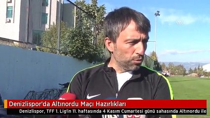 Denizlispor'da Altınordu Maçı Hazırlıkları