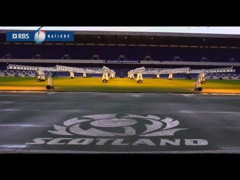 RBS 6 Nations: Team Behind the Team - Murrayfield Stadium