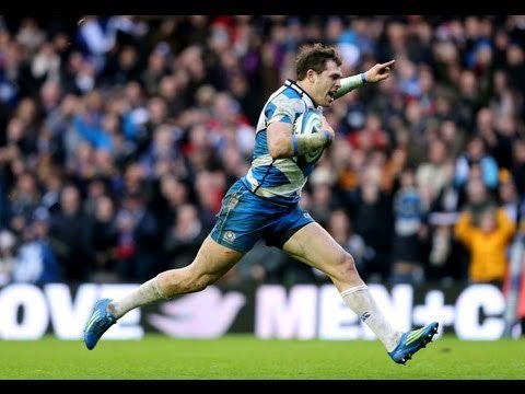 Look back at the tries of 2013: Sean Lamont Try Scotland v Italy 09 Feb 2013