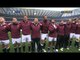God save the Queen sung by the English team before England v Italy