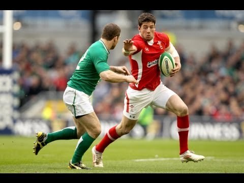 Looking back at the tries of 2013: Alex Cuthbert Try Wales v Ireland