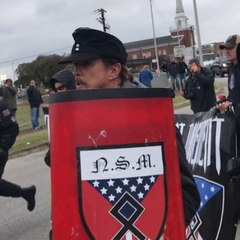 Counterprosters helped shut down a white nationalist rally in Tennessee using humor [Mic Archives]