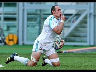 Look back at the tries of 2013: Sergio Parisse Try Italy v France