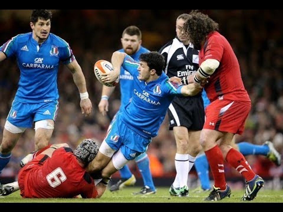 Galles v Italia - i momenti principali della partita a Cardiff