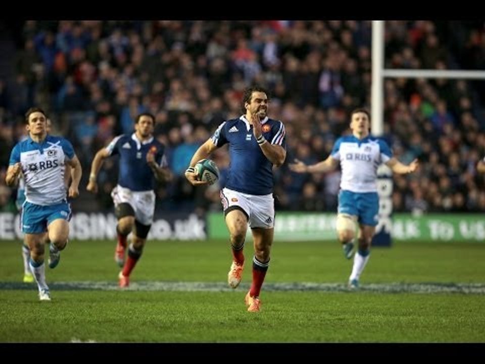 Scozia v Francia -  i momenti principali della partita a Edimburgo - 8 Marzo 2014