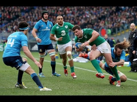 Italy v Ireland, Official short highlights worldwide, 07th Feb 2015