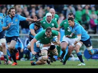 Italy v Ireland, First Half highlights, 07th Feb 2015