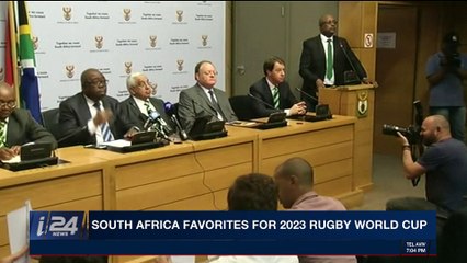 i24NEWS DESK | South Africa favorites for 2023 Rugby World Cup | Tuesday, October 31st 2017