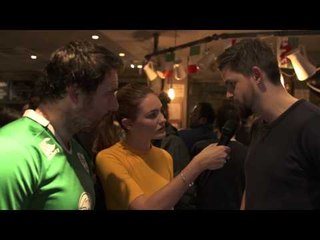 Irish Fans buoyant following win over England