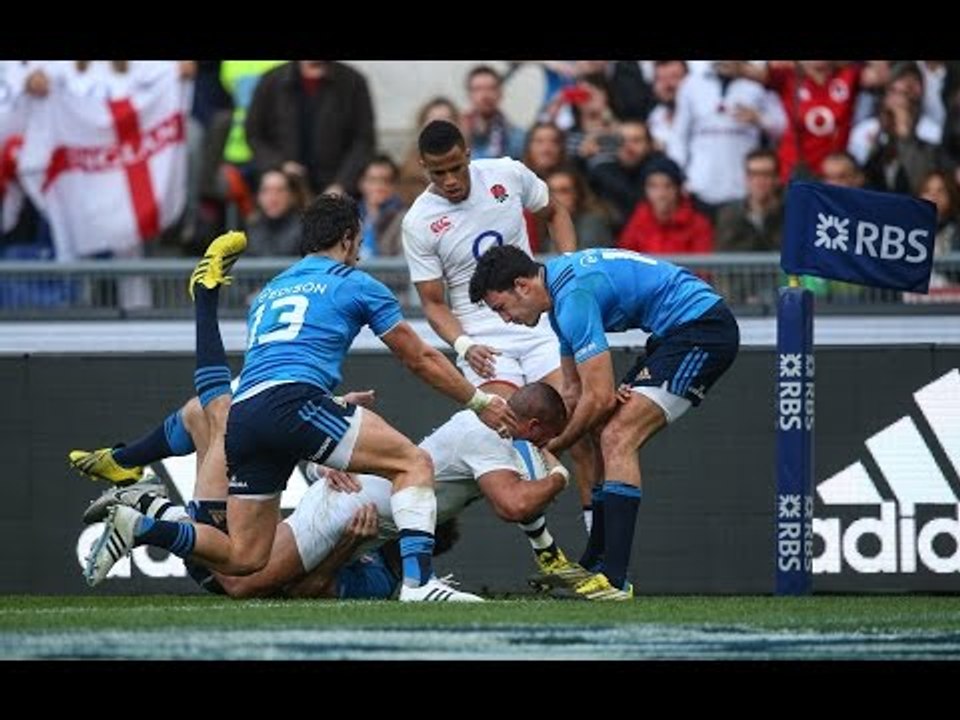 Official Extended Highlights - Italy 9-40 England (Worldwide) | RBS 6 Nations