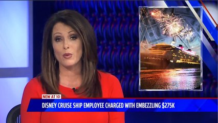 Download Video: Disney Cruise Ship Employee Charged with Embezzling $275,000