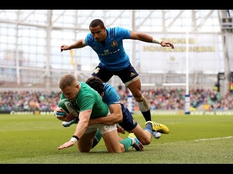 Full Time Short Highlights Ireland 58-15 Italy (Worldwide) | RBS 6 Nations