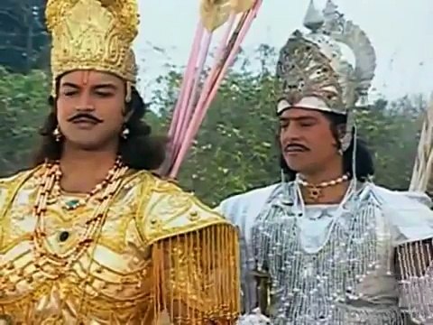 महाभारत जब अर्जुन पुत्र बब्रुवाहन पहली बार अर्जुन से मिले।