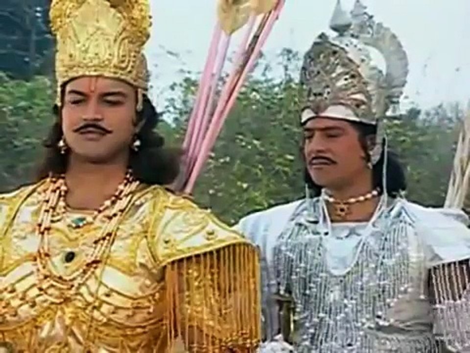 महाभारत जब अर्जुन पुत्र बब्रुवाहन पहली बार अर्जुन से मिले।