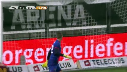 Wil 0:0 Servette (Swiss Challenge League. 30 October 2017)