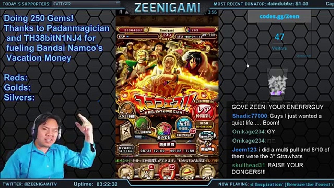 495 Gem Borsalino Legend Sugofest - BEST UNITS! [One Piece Treasure Cruise]