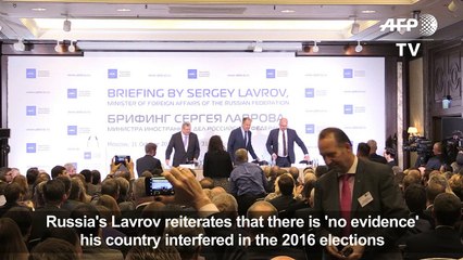 No evidence Russia interfered in US election: Lavrov (3)