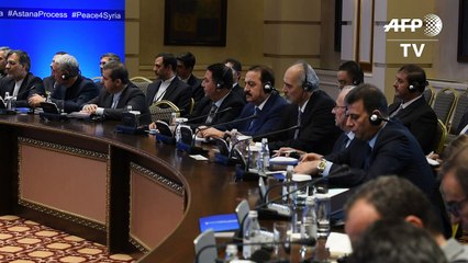 نهاية جولة جديدة من محادثات السلام حول سوريا في أستانا