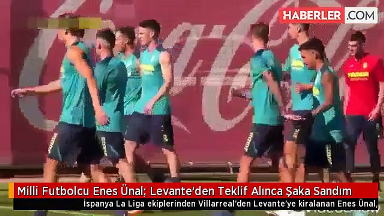 Milli Futbolcu Enes Ünal: Levante'den Teklif Alınca Şaka Sandım