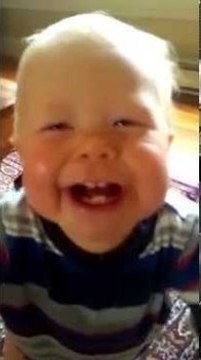 Baby Heath Can't Stop Laughing at Daddy's Cough