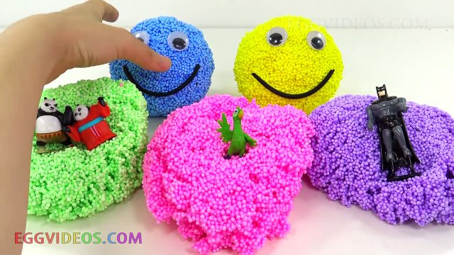 Play Doh Seashells Fun & Creative for Kids Learn Colors Form Surprise Eggs Finger Family PEZ Rhymes