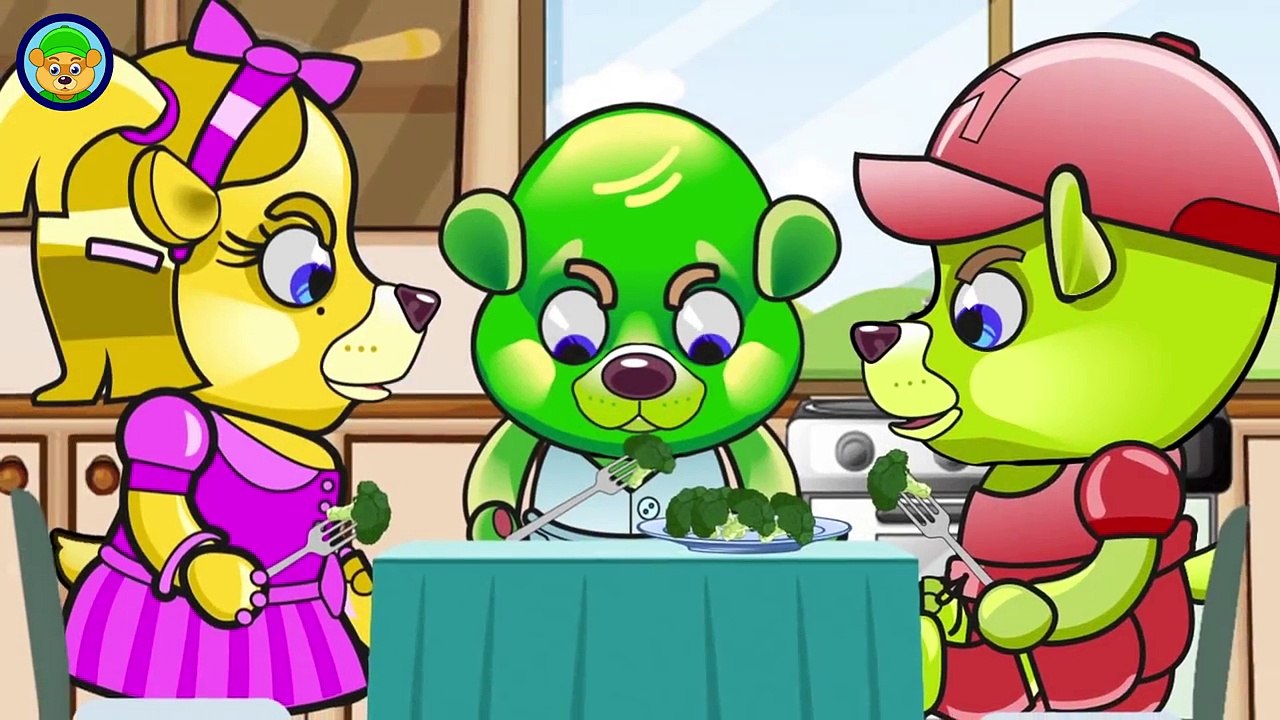 Mega Gummy Bear Magic Candy New Episode Finger Family Song Surprise Eggs Nursery Rhymes