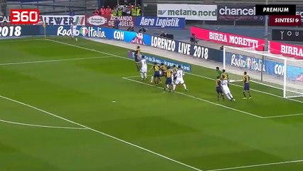Supergoli i lojtarit te Interit qe cmendi kampionatin italian (360video)