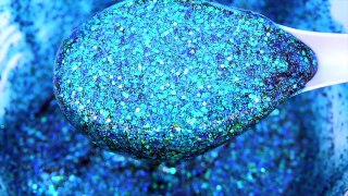DIY Frozen Elsa Metallic Glitter Slime Compilation Mighty Toys Slime Clay