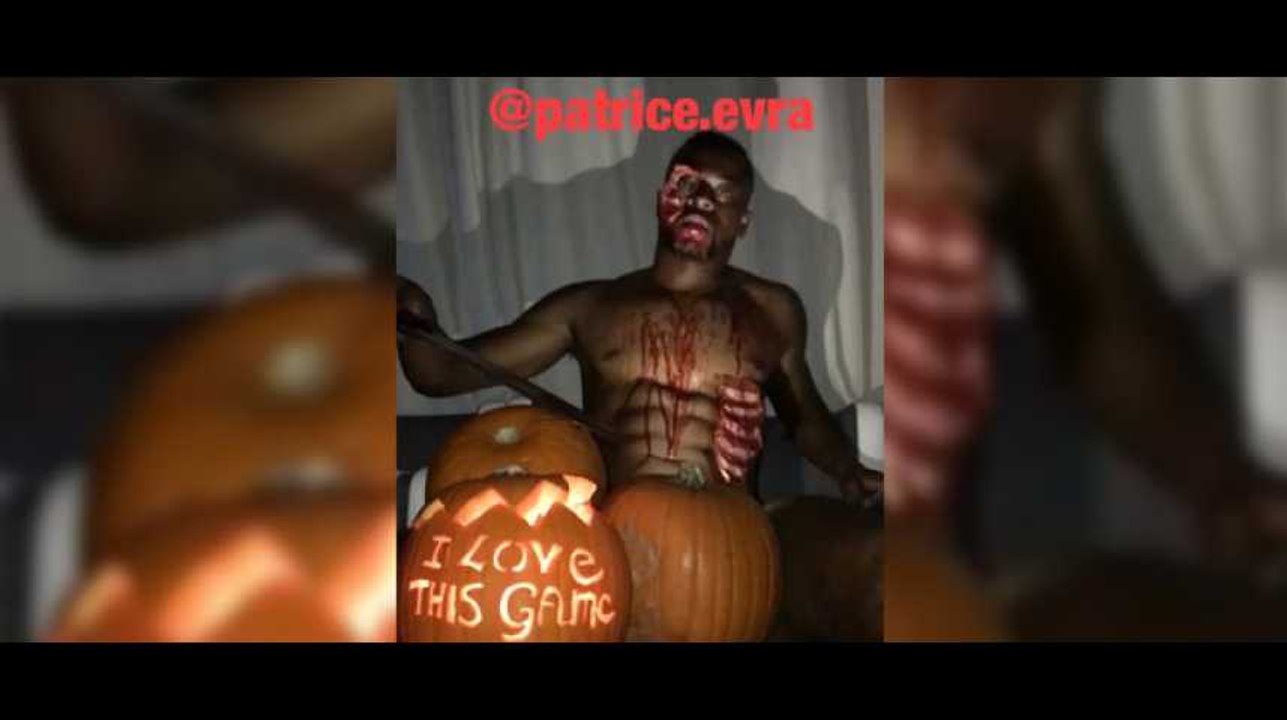 Pendant ce temps-là... Patrice Evra fête Halloween et c'est énorme !