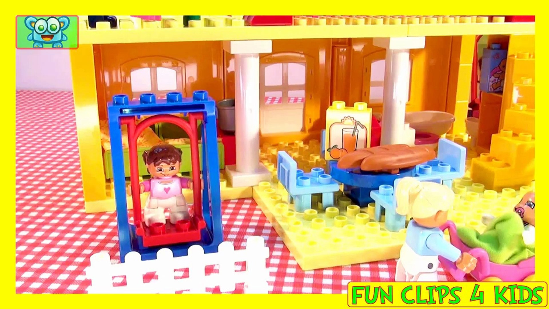 Lego Duplo Unboxing Family house Girls toys duplo kids toys Lego Ville  legos duplos – Видео Dailymotion