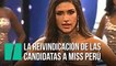 El reivindicativo mensaje de las candidatas a Miss Perú 2018