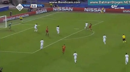 Amazing Goal El Shaarawy (1-0) AS Roma vs Chelsea FC