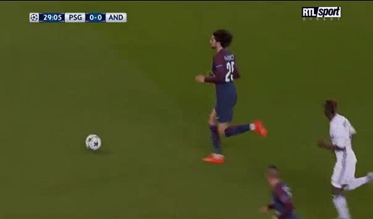 Paris SG 1 - 0  Anderlecht 31/10/2017 Marco Verratti Super Goal 30' Champions League HD Full Screen .
