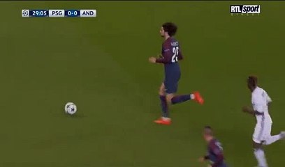 Paris SG 1 - 0  Anderlecht 31/10/2017 Marco Verratti Super Goal 30' Champions League HD Full Screen .